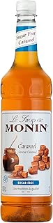 MONIN Premium Caramel Syrup 1L for Coffee and Cocktails